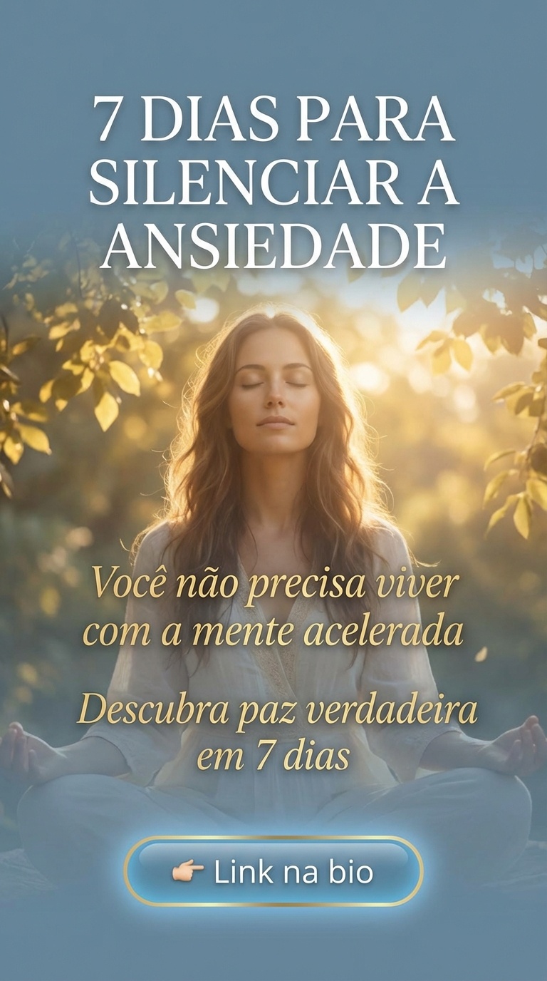 Ebook 7 Dias para Silenciar a Ansiedade com a Palavra de Deus